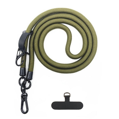 #L00029 8mm Thick Crossbody Phone Strap – Premium 120cm Rope Lanyard for Smartphones