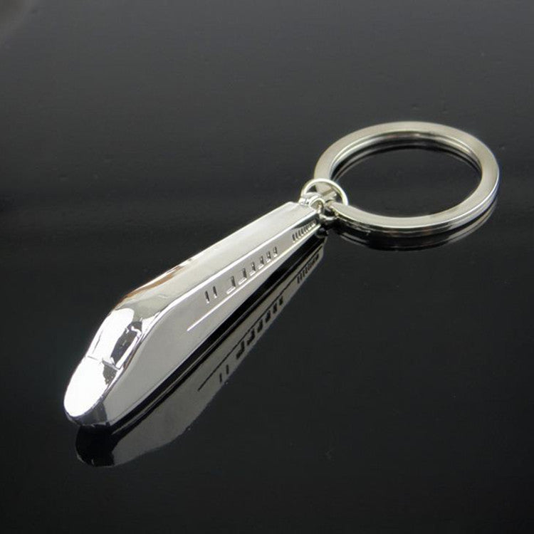 #C00022 Metal Vehicle Keychain – Mini Truck, Motorcycle, Race Car & Train Keyring