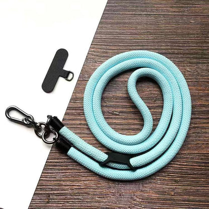 #L00029 8mm Thick Crossbody Phone Strap – Premium 120cm Rope Lanyard for Smartphones