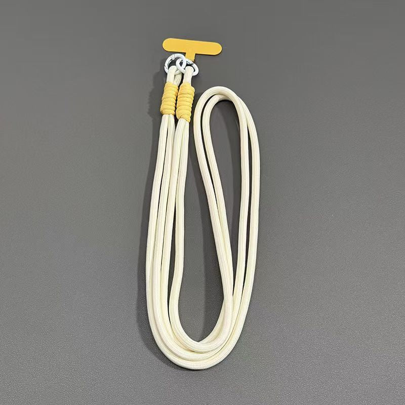 #L00019 Cute Pastel Long Phone Lanyard – Dual Ring Neck & Shoulder Strap