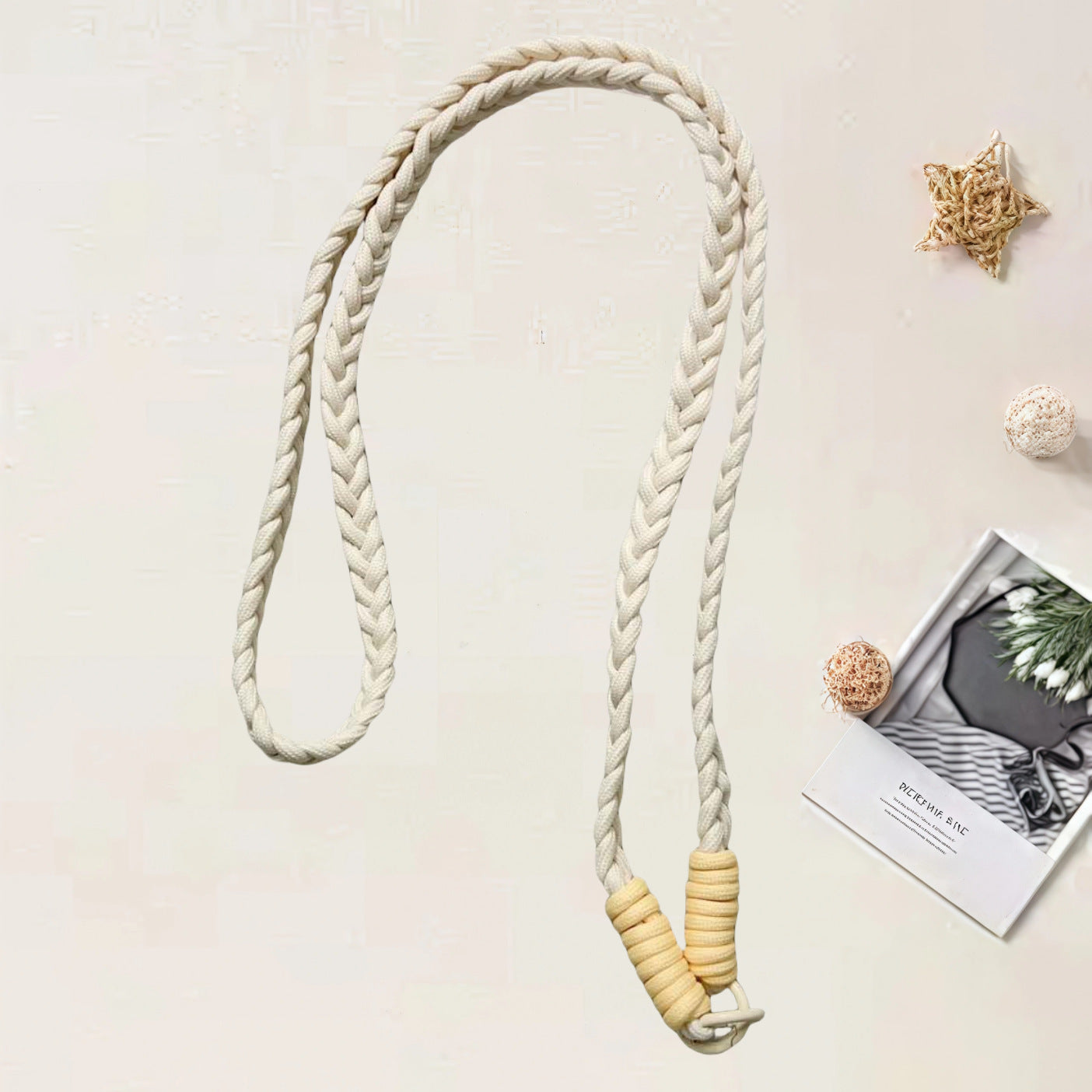 #L00012 Universal Braided Crossbody Phone Strap – Colorful Hand-Woven Neck Cord