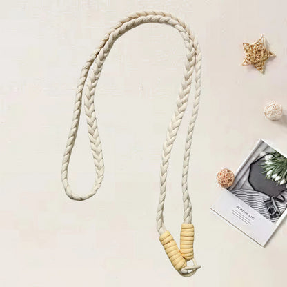 #L00012 Universal Braided Crossbody Phone Strap – Colorful Hand-Woven Neck Cord