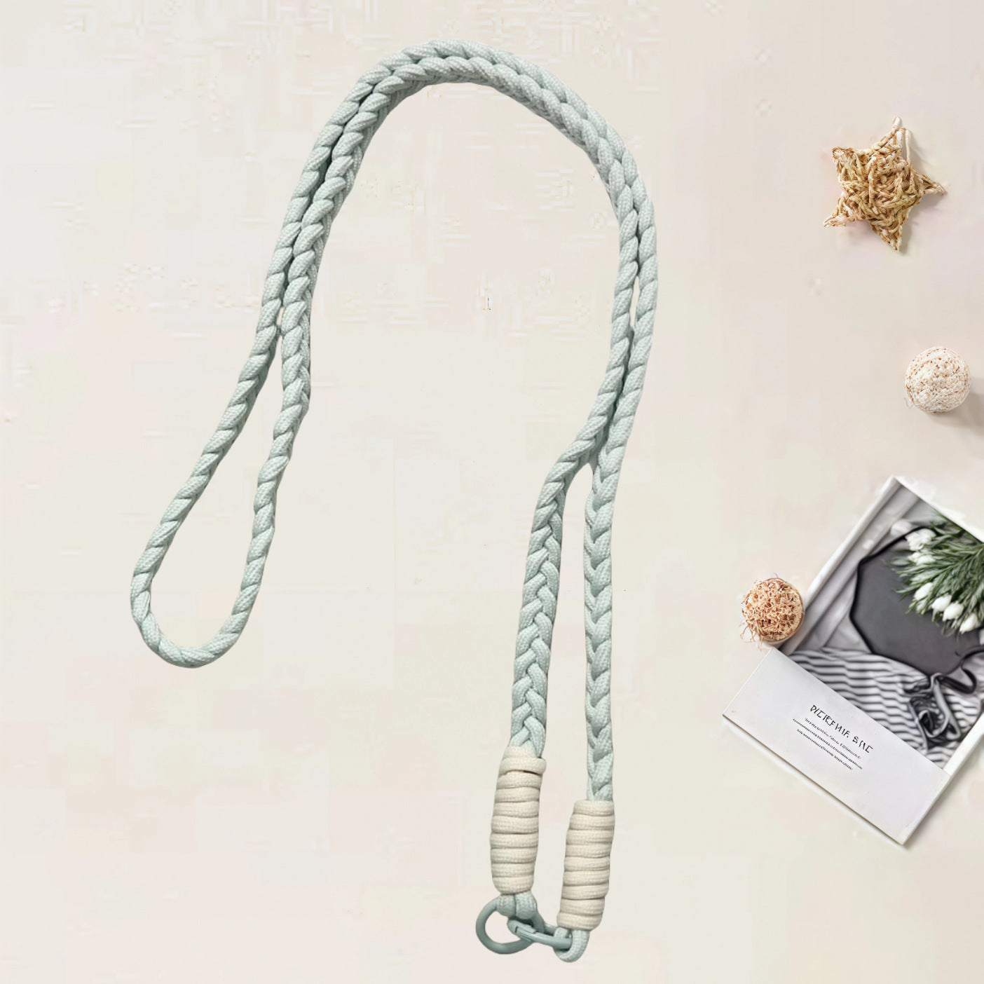 #L00012 Universal Braided Crossbody Phone Strap – Colorful Hand-Woven Neck Cord