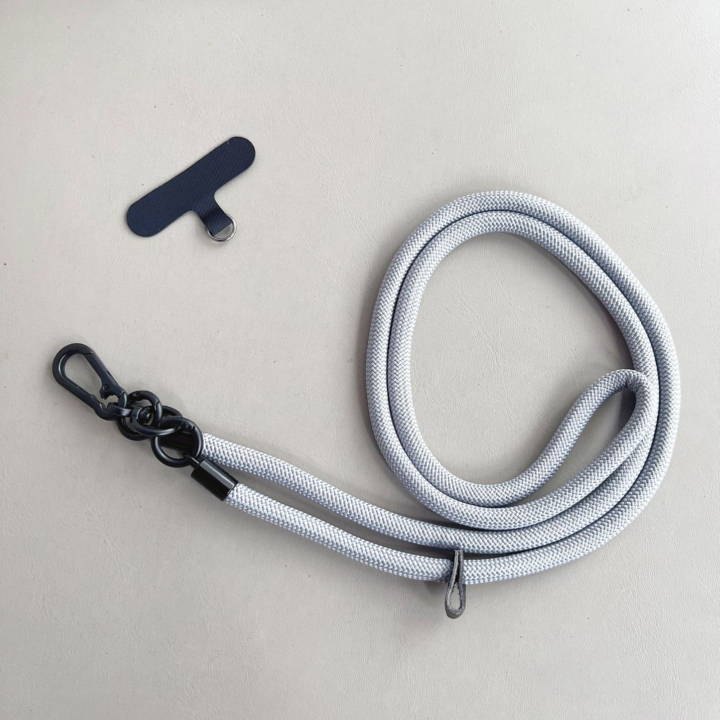 #L00029 8mm Thick Crossbody Phone Strap – Premium 120cm Rope Lanyard for Smartphones
