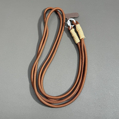 #L00019 Cute Pastel Long Phone Lanyard – Dual Ring Neck & Shoulder Strap
