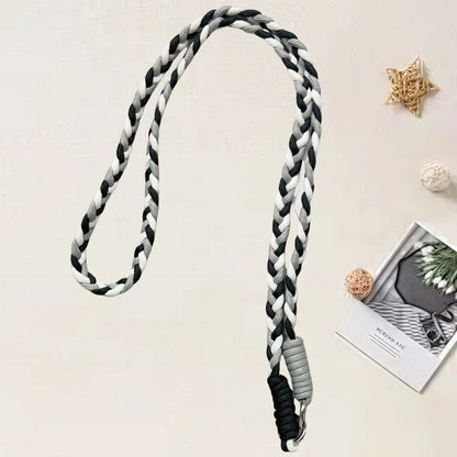 #L00013 Colorful Macrame Style Phone Lanyard – Crossbody Strap for Keys & ID