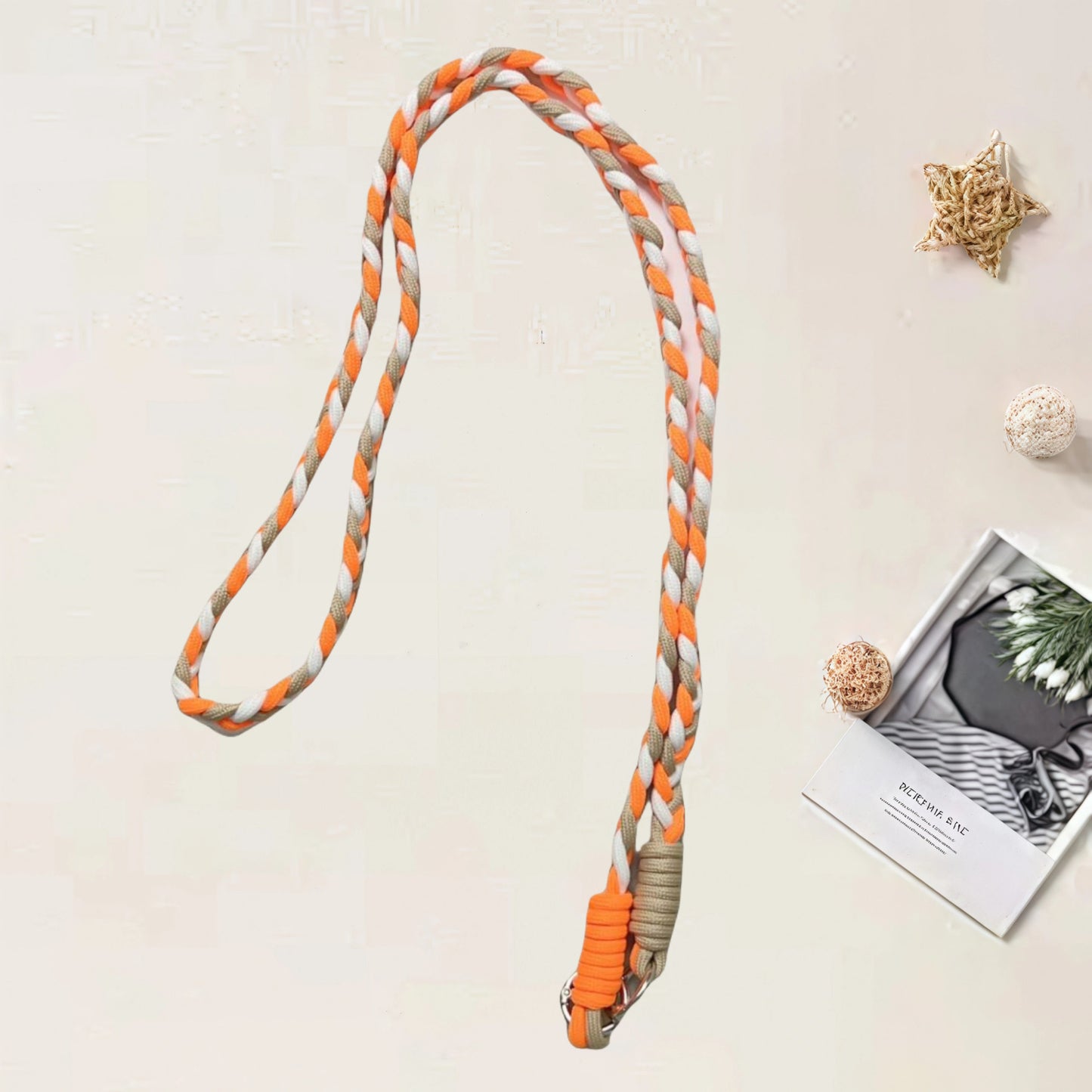 #L00013 Colorful Macrame Style Phone Lanyard – Crossbody Strap for Keys & ID