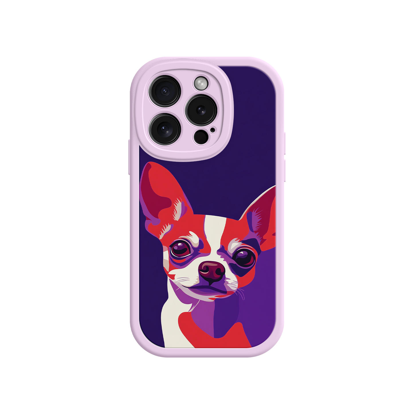 Dog art phone case for iPhone