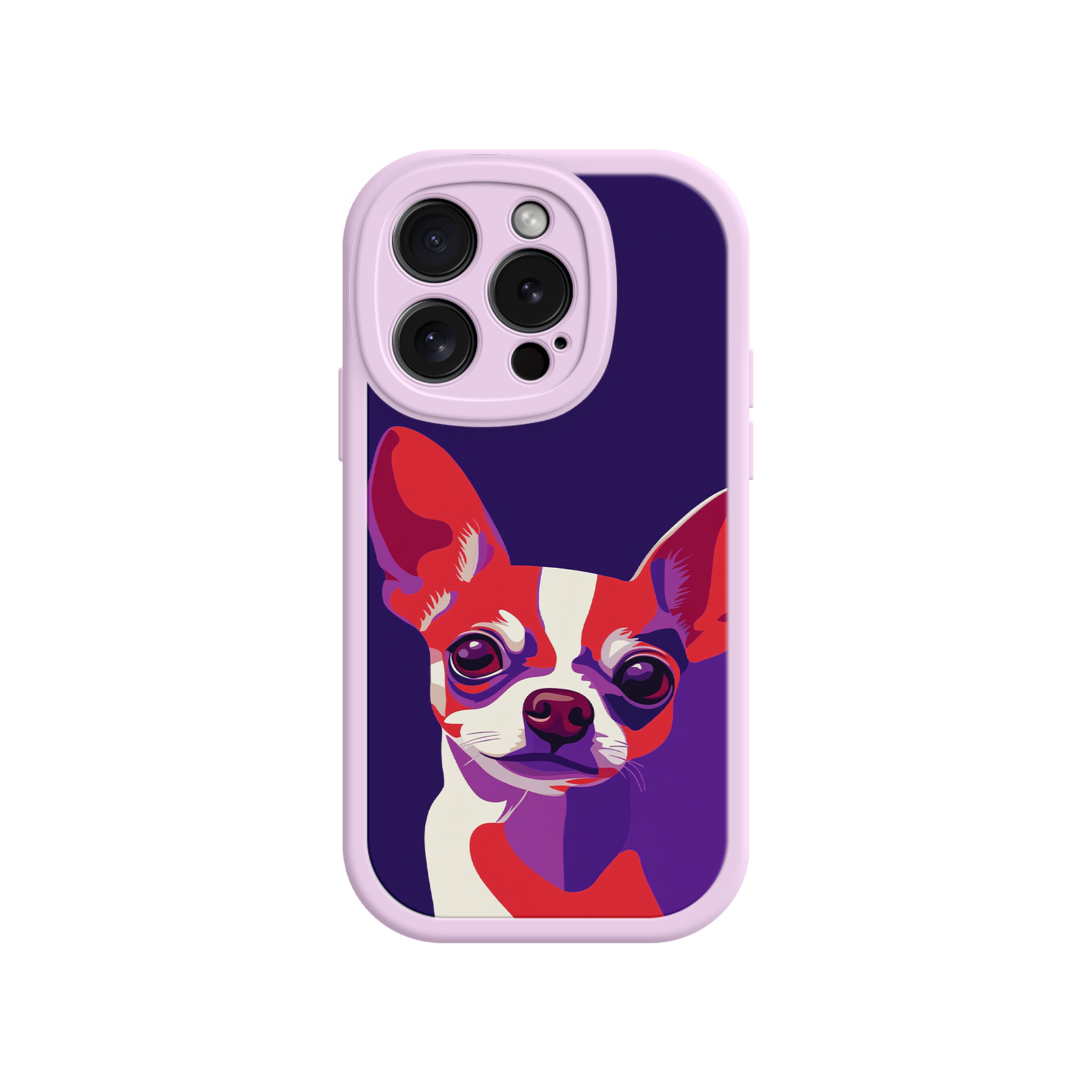 Dog art phone case for iPhone