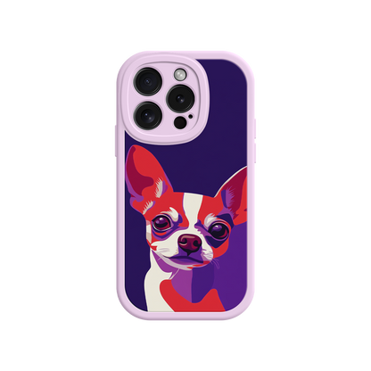 Dog art phone case for iPhone