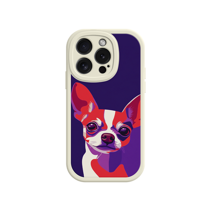 Pet portrait phone case for iPhone