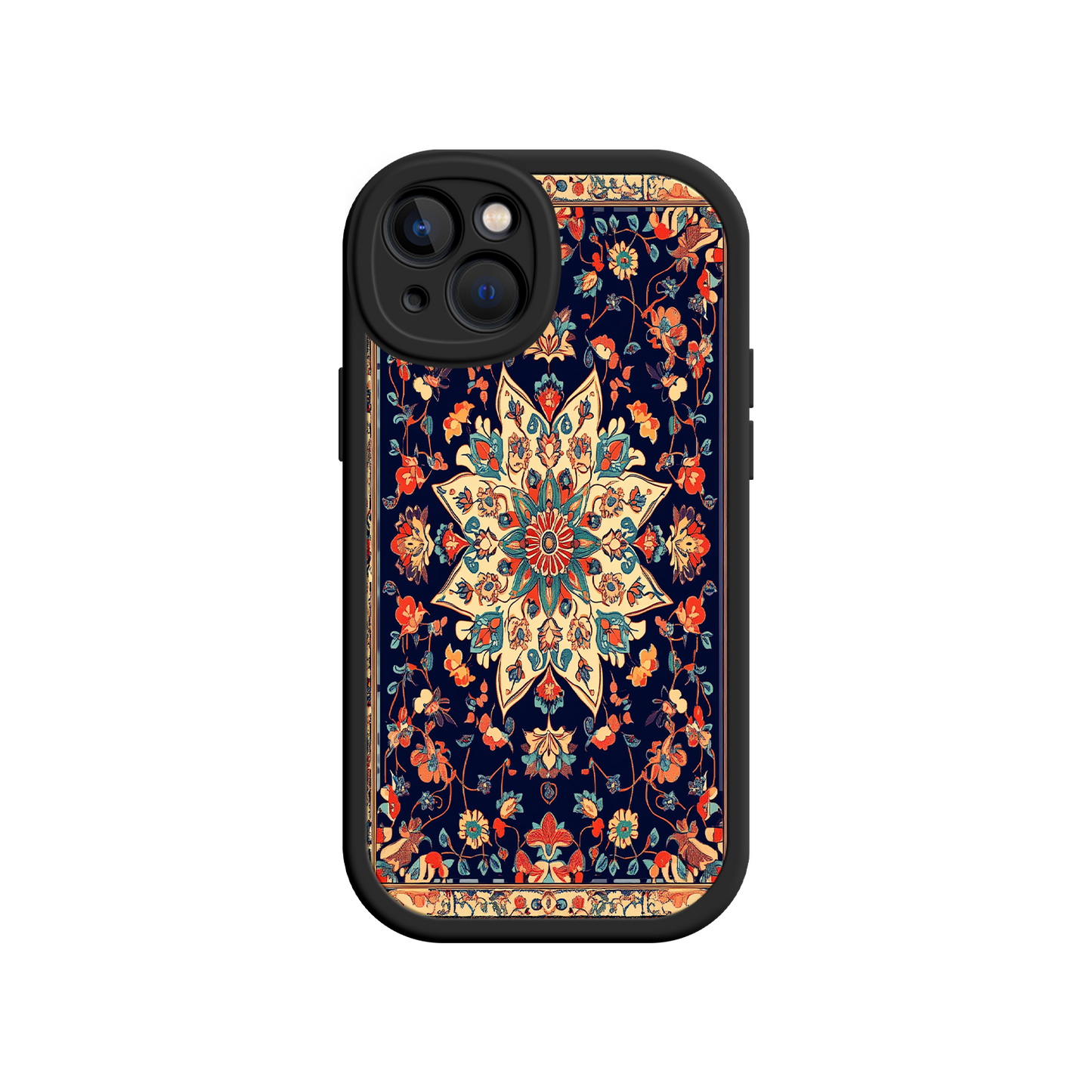 #MC0029 Factory Wholesale Mandala iPhone 17 Case – Ornate Pattern, Bohemian Style, Artistic Floral Design