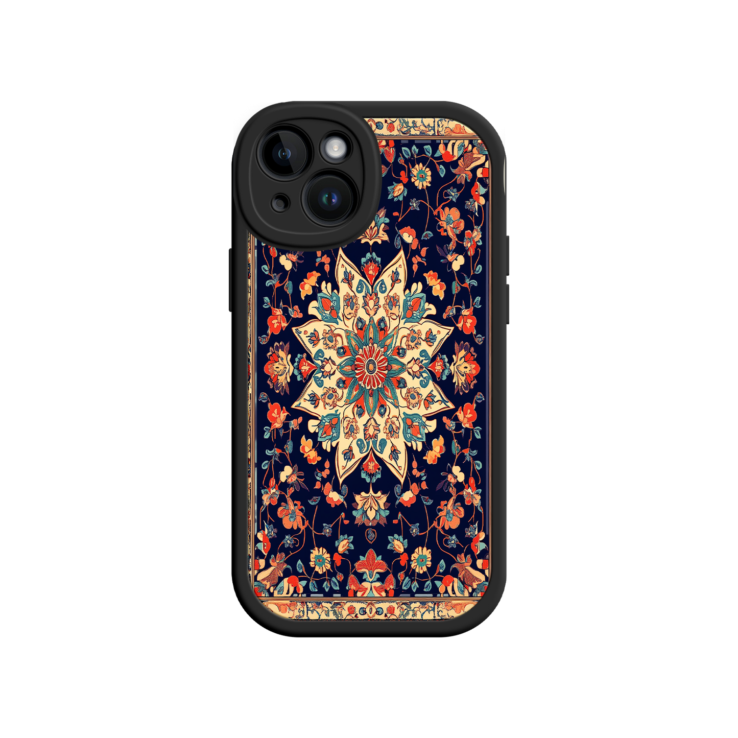 #MC0029 Factory Wholesale Mandala iPhone 17 Case – Ornate Pattern, Bohemian Style, Artistic Floral Design