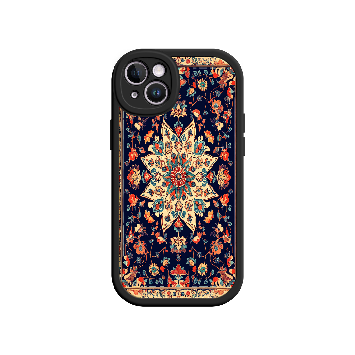 #MC0029 Factory Wholesale Mandala iPhone 17 Case – Ornate Pattern, Bohemian Style, Artistic Floral Design