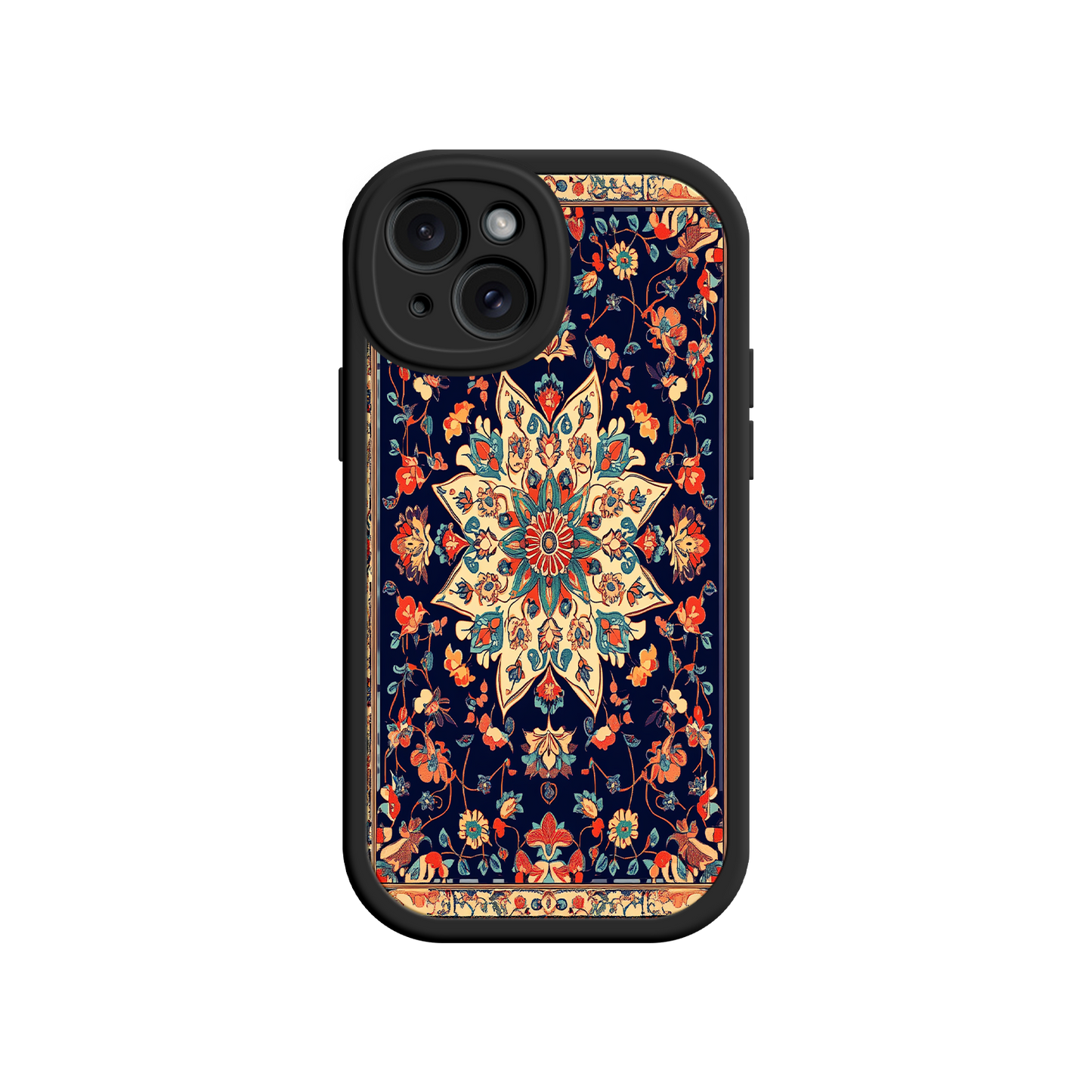 #MC0029 Factory Wholesale Mandala iPhone 17 Case – Ornate Pattern, Bohemian Style, Artistic Floral Design