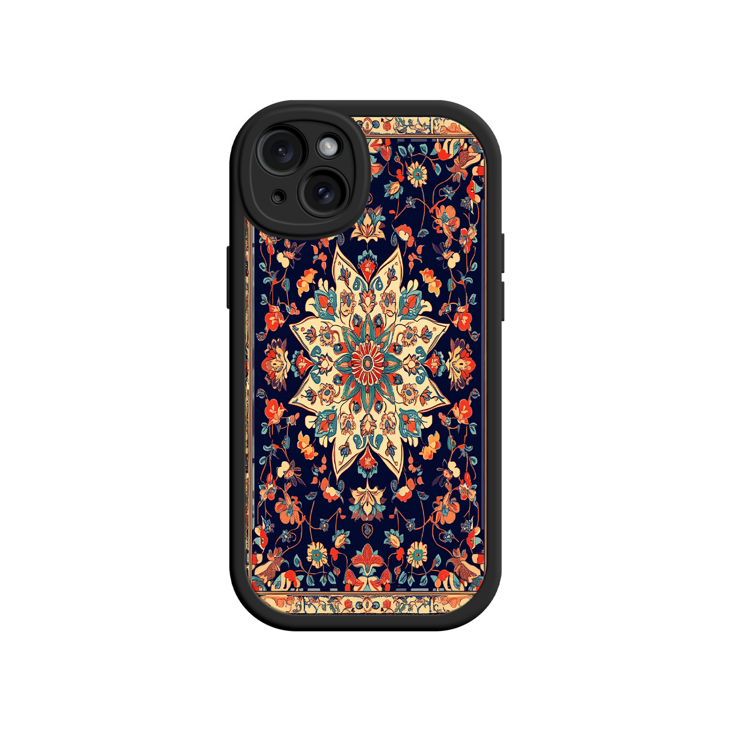 #MC0029 Factory Wholesale Mandala iPhone 17 Case – Ornate Pattern, Bohemian Style, Artistic Floral Design