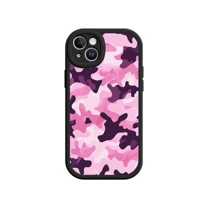 #MC0030 Factory Wholesale Pink Camo iPhone 17 Case – Camouflage, Feminine Style, Protective Phone Cover