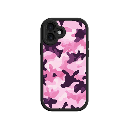 #MC0030 Factory Wholesale Pink Camo iPhone 17 Case – Camouflage, Feminine Style, Protective Phone Cover