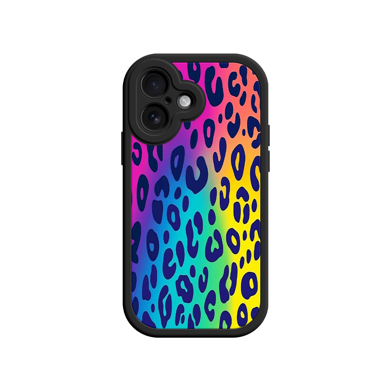 Rainbow Leopard Print iPhone 17 Case – Vibrant Gradient Leopard Pattern, Colorful Animal Print Design, Trendy Animal Print Phone Cover