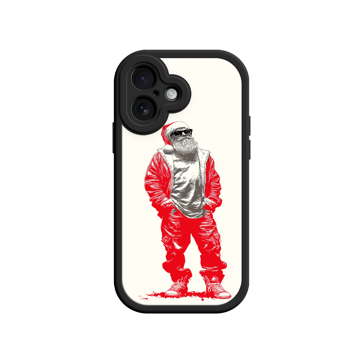 #MC0023 Factory Wholesale Urban Santa Street Style iphone 17 Case