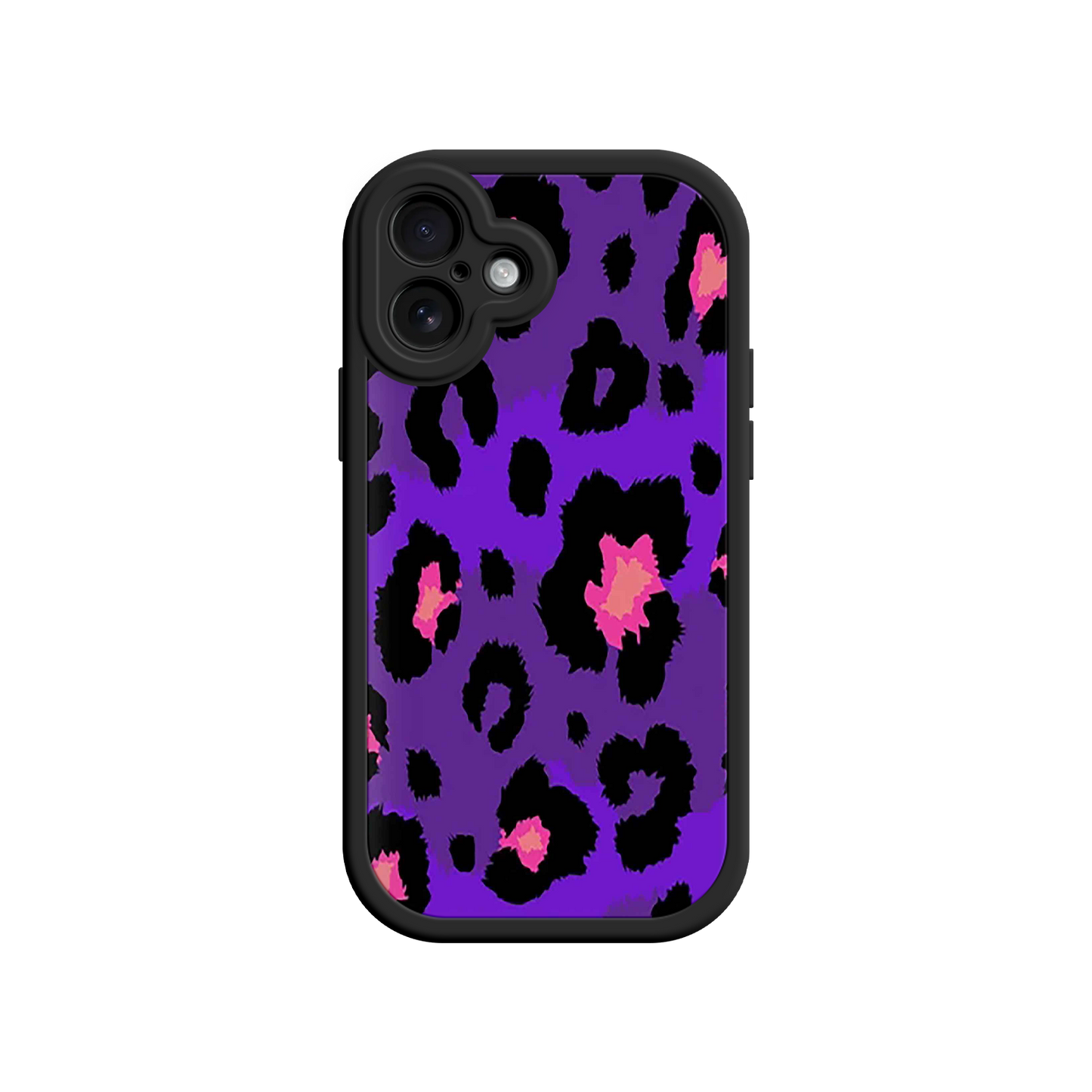 #MC0025 Factory Wholesale Purple Leopard Print iPhone 17 Case – Trendy Animal Print, Protective Fashion Cover, Bold & Stylish Design