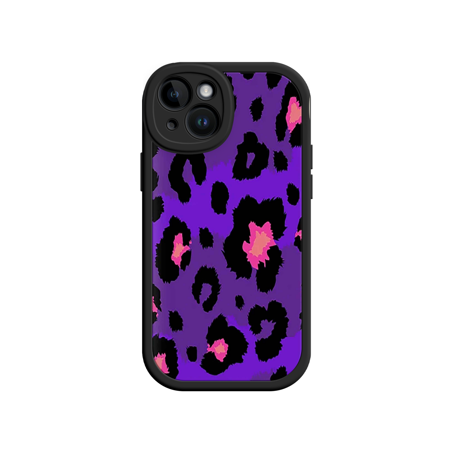 #MC0025 Factory Wholesale Purple Leopard Print iPhone 17 Case – Trendy Animal Print, Protective Fashion Cover, Bold & Stylish Design