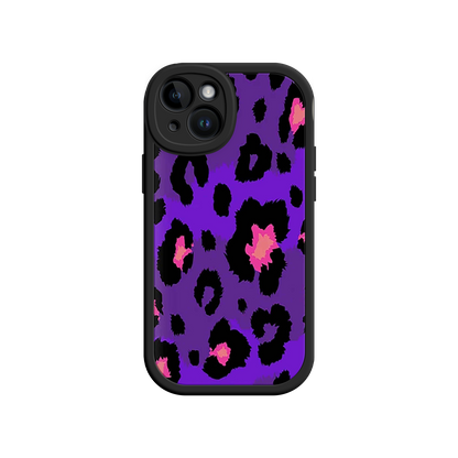 #MC0025 Factory Wholesale Purple Leopard Print iPhone 17 Case – Trendy Animal Print, Protective Fashion Cover, Bold & Stylish Design