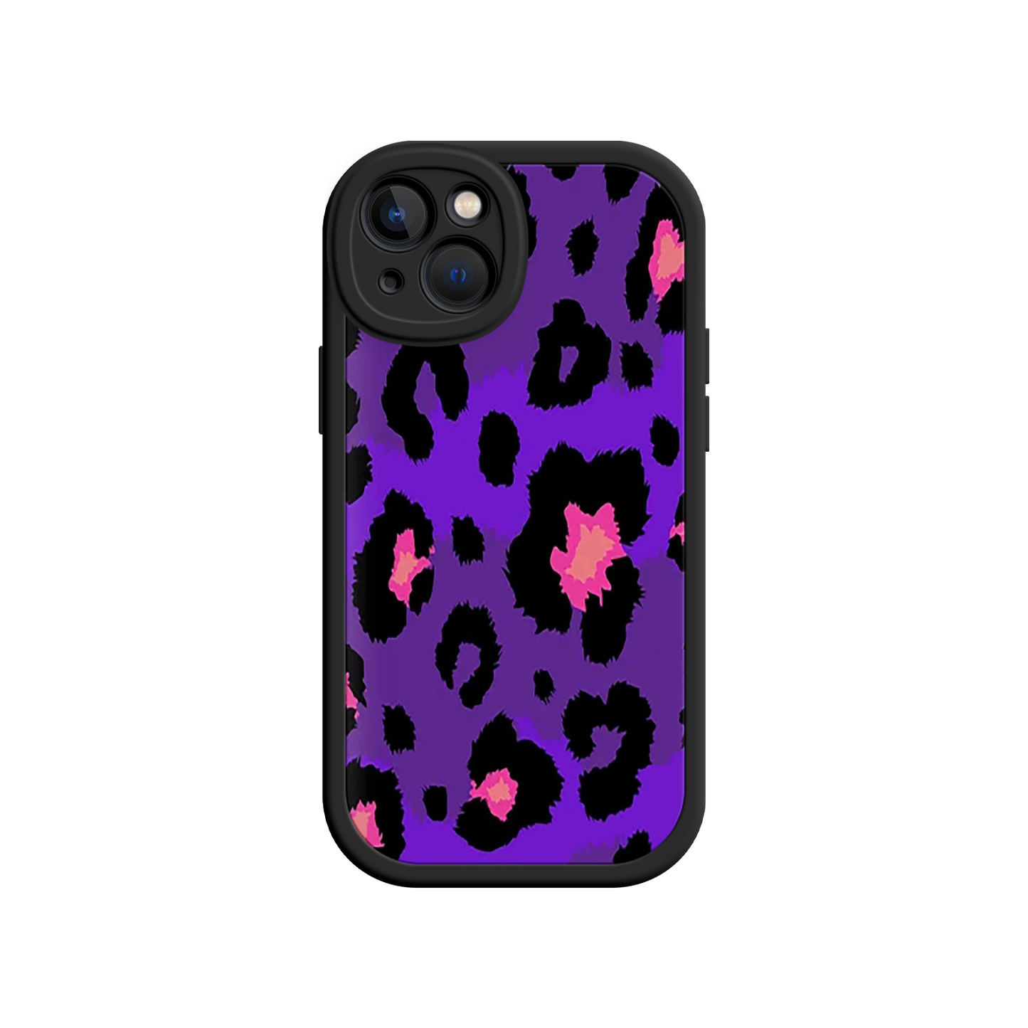 #MC0025 Factory Wholesale Purple Leopard Print iPhone 17 Case – Trendy Animal Print, Protective Fashion Cover, Bold & Stylish Design