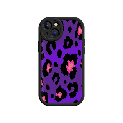 #MC0025 Factory Wholesale Purple Leopard Print iPhone 17 Case – Trendy Animal Print, Protective Fashion Cover, Bold & Stylish Design