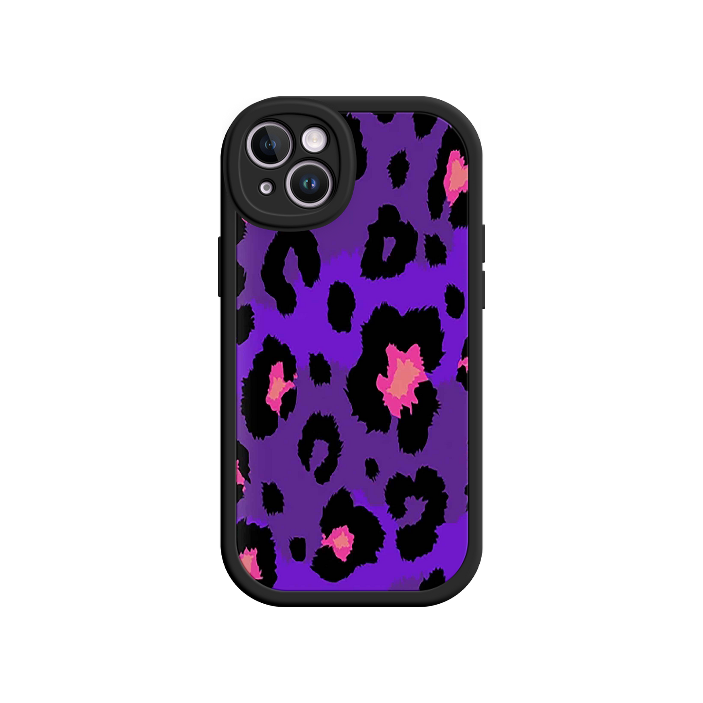 #MC0025 Factory Wholesale Purple Leopard Print iPhone 17 Case – Trendy Animal Print, Protective Fashion Cover, Bold & Stylish Design