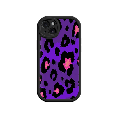 #MC0025 Factory Wholesale Purple Leopard Print iPhone 17 Case – Trendy Animal Print, Protective Fashion Cover, Bold & Stylish Design