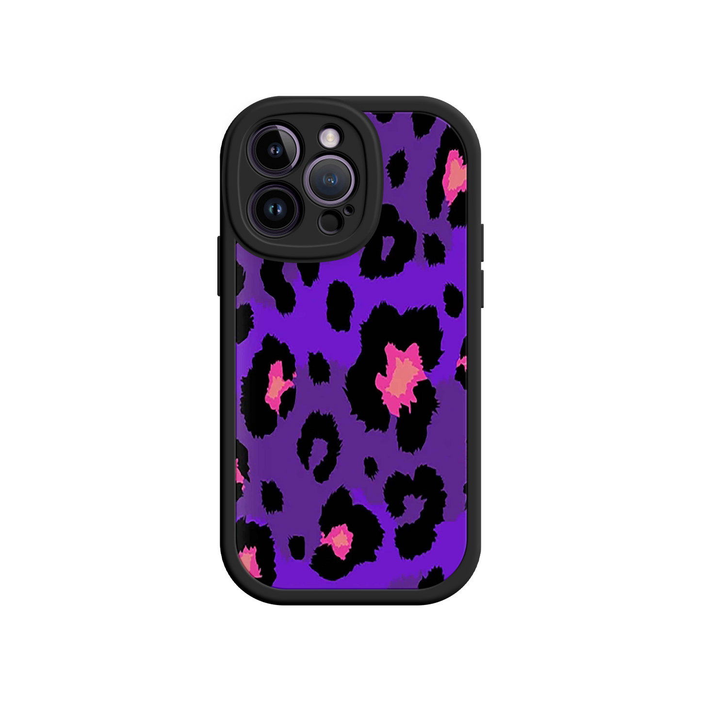 #MC0025 Factory Wholesale Purple Leopard Print iPhone 17 Case – Trendy Animal Print, Protective Fashion Cover, Bold & Stylish Design