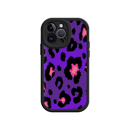 #MC0025 Factory Wholesale Purple Leopard Print iPhone 17 Case – Trendy Animal Print, Protective Fashion Cover, Bold & Stylish Design