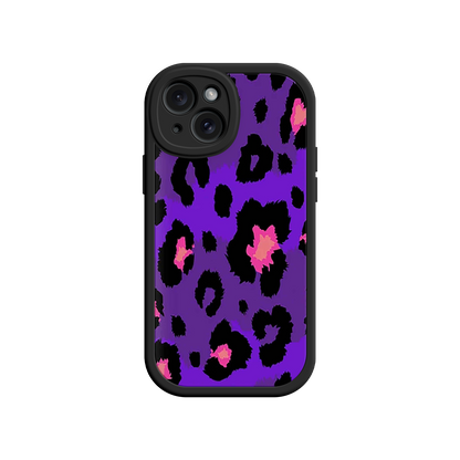 #MC0025 Factory Wholesale Purple Leopard Print iPhone 17 Case – Trendy Animal Print, Protective Fashion Cover, Bold & Stylish Design