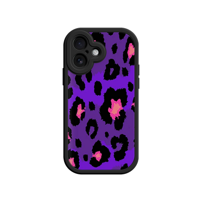 #MC0025 Factory Wholesale Purple Leopard Print iPhone 17 Case – Trendy Animal Print, Protective Fashion Cover, Bold & Stylish Design
