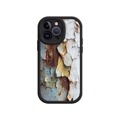#MC0021 Factory Wholesale Rustic Patina Phone Case – Vintage Peeling Paint Design for iPhone 17