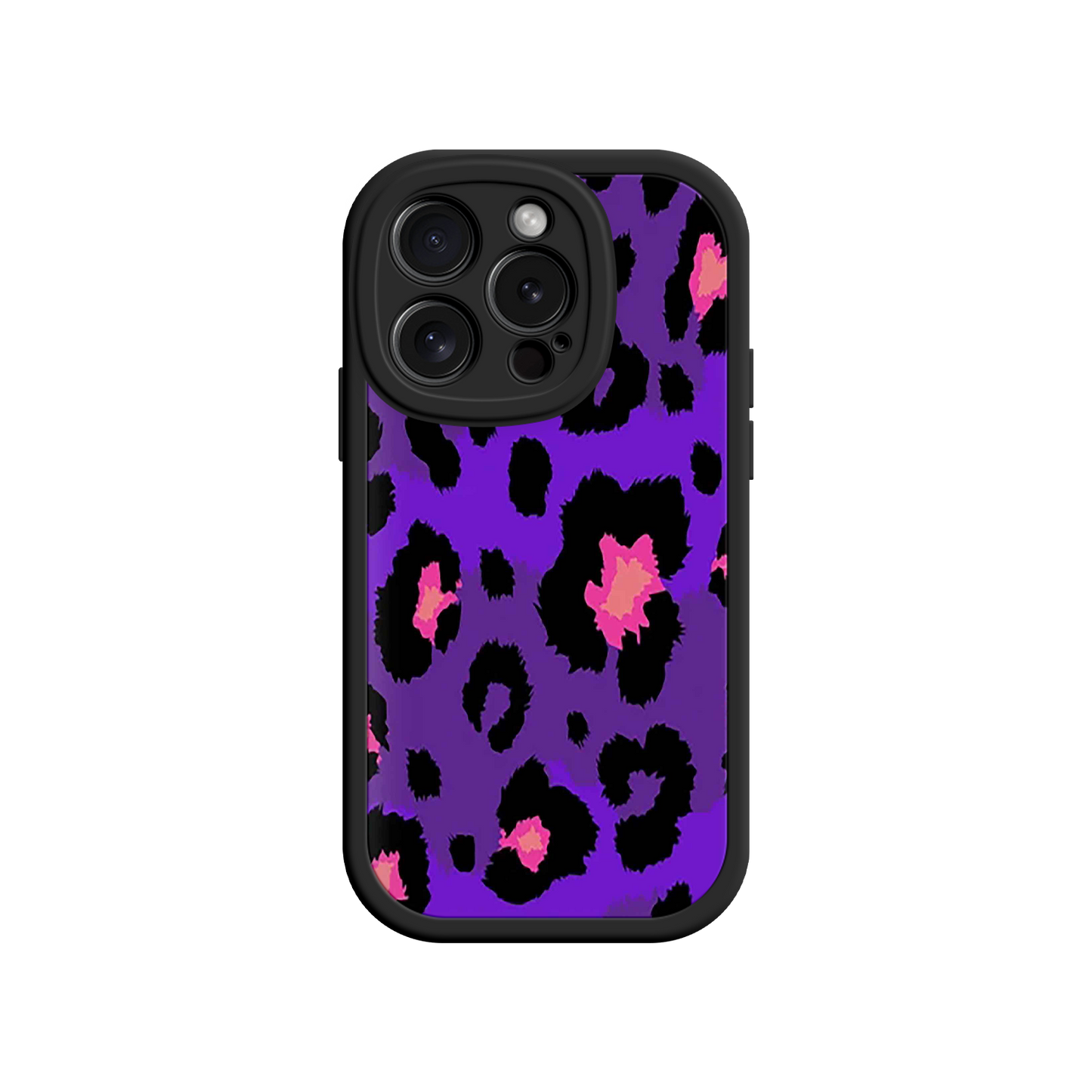 #MC0025 Factory Wholesale Purple Leopard Print iPhone 17 Case – Trendy Animal Print, Protective Fashion Cover, Bold & Stylish Design