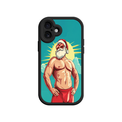 Muscle Santa phone case for Christmas exchange