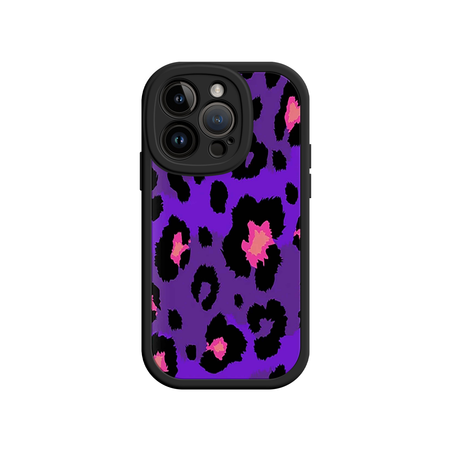 #MC0025 Factory Wholesale Purple Leopard Print iPhone 17 Case – Trendy Animal Print, Protective Fashion Cover, Bold & Stylish Design