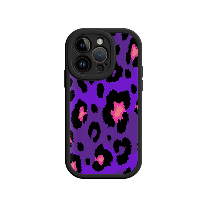 #MC0025 Factory Wholesale Purple Leopard Print iPhone 17 Case – Trendy Animal Print, Protective Fashion Cover, Bold & Stylish Design