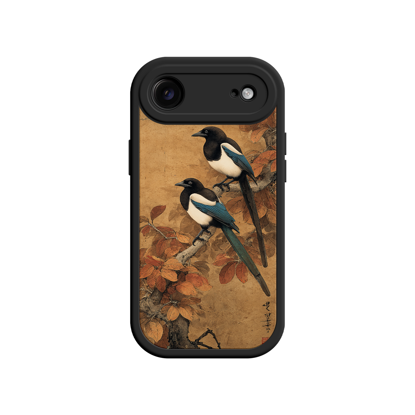 Decorative phone case with vintage art appeal