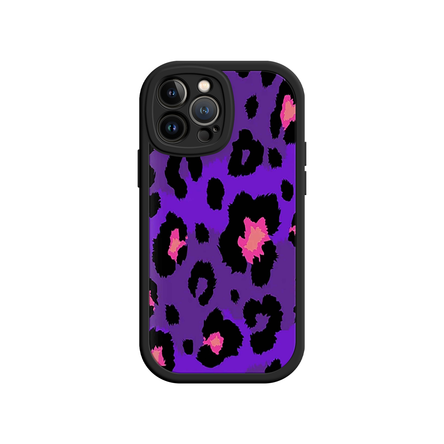 #MC0025 Factory Wholesale Purple Leopard Print iPhone 17 Case – Trendy Animal Print, Protective Fashion Cover, Bold & Stylish Design