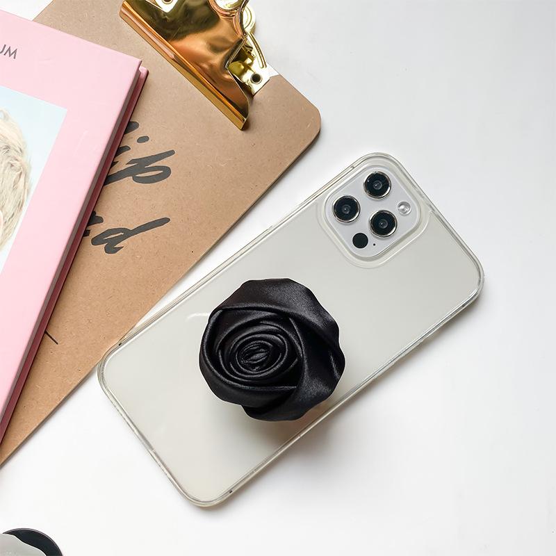 Rose Cushion PopSockets phone PopGrip, Desktop Bracket, adjustable cellphone stand, retractable smartphone holder, phone mount support, Folding Kickstand, handheld accessories