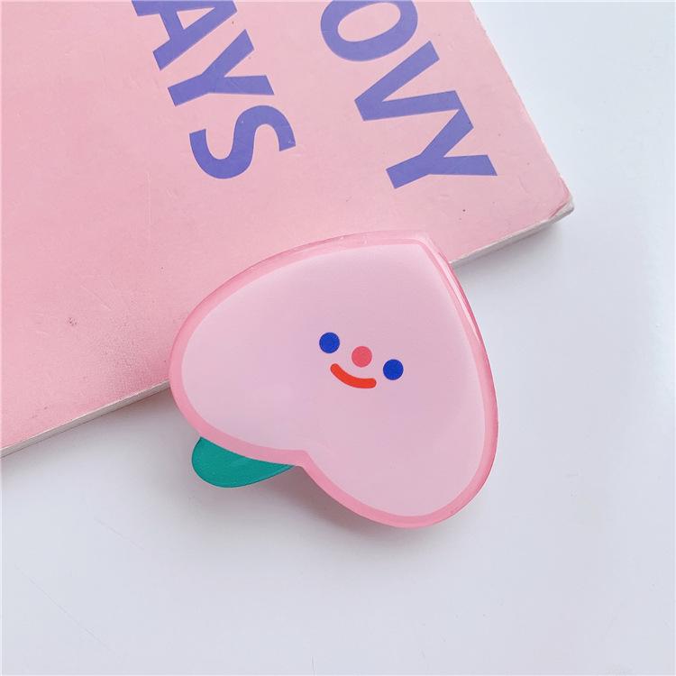 Cartoon PopSockets Cute Ins phone PopGrip, adjustable cellphone stand, retractable smartphone holder, phone mount support, Foldable Kickstand, handheld accessories Folding