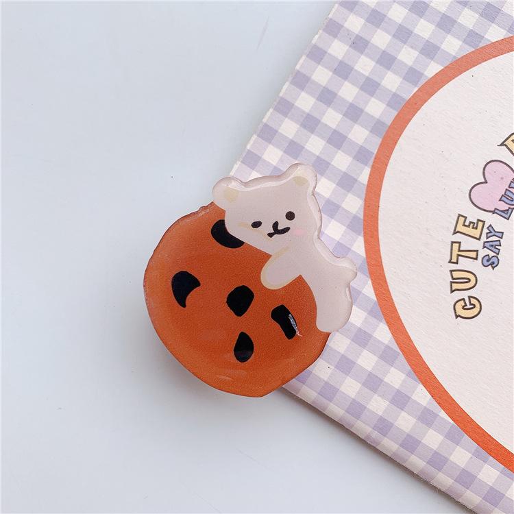 #S0031 Factory Wholesale Cartoon PopSockets Cute Ins phone PopGrip, adjustable cellphone stand, retractable smartphone holder, phone mount support, Foldable Kickstand, handheld accessories Folding