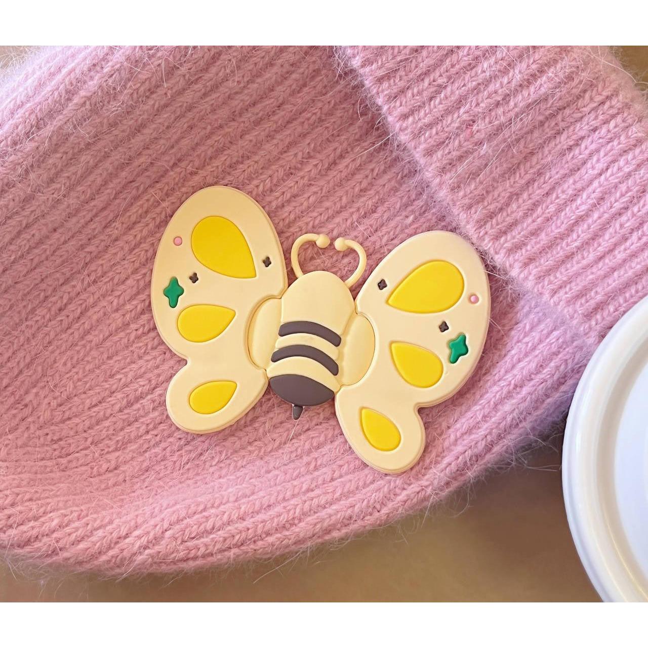 Butterflies phone PopGrip, Desktop Bracket, adjustable cellphone stand, retractable smartphone holder, phone mount support, Folding Kickstand, handheld accessories