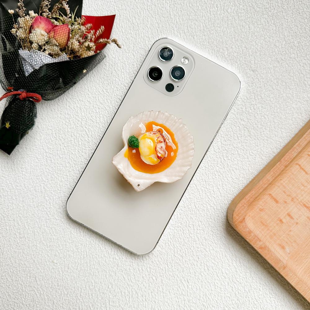 PopSockets 3D Food phone PopGrip, Portable Desktop Bracket, adjustable cellphone stand, retractable smartphone holder, phone mount support, Folding Kickstand, handheld accessories