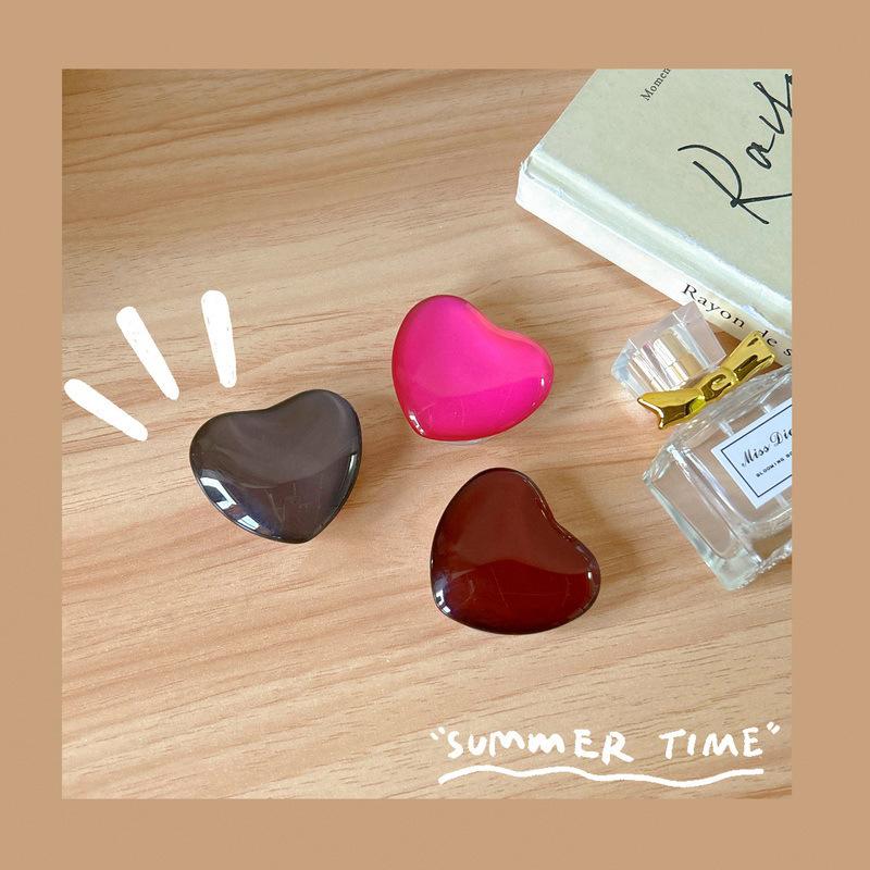 PopSockets Heart Glitter phone PopGrip, Desktop Bracket, adjustable cellphone stand, retractable smartphone holder, phone mount support, Folding Kickstand, handheld accessories