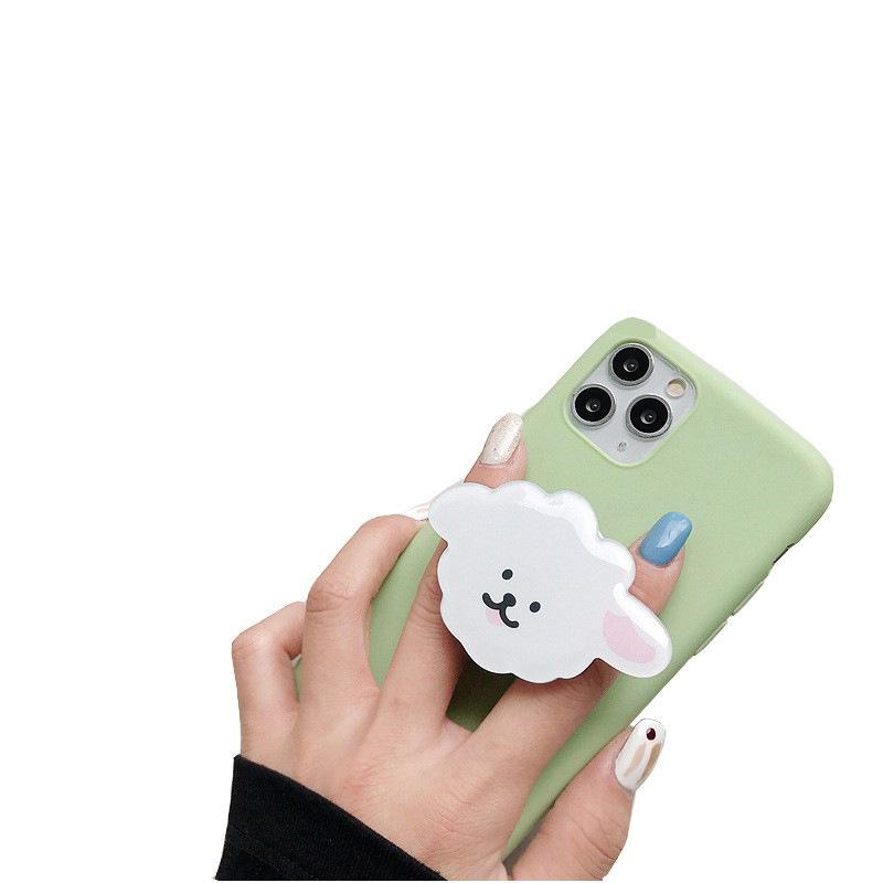 Cartoon PopSockets Cute Ins phone PopGrip, adjustable cellphone stand, retractable smartphone holder, phone mount support, Foldable Kickstand, handheld accessories Folding