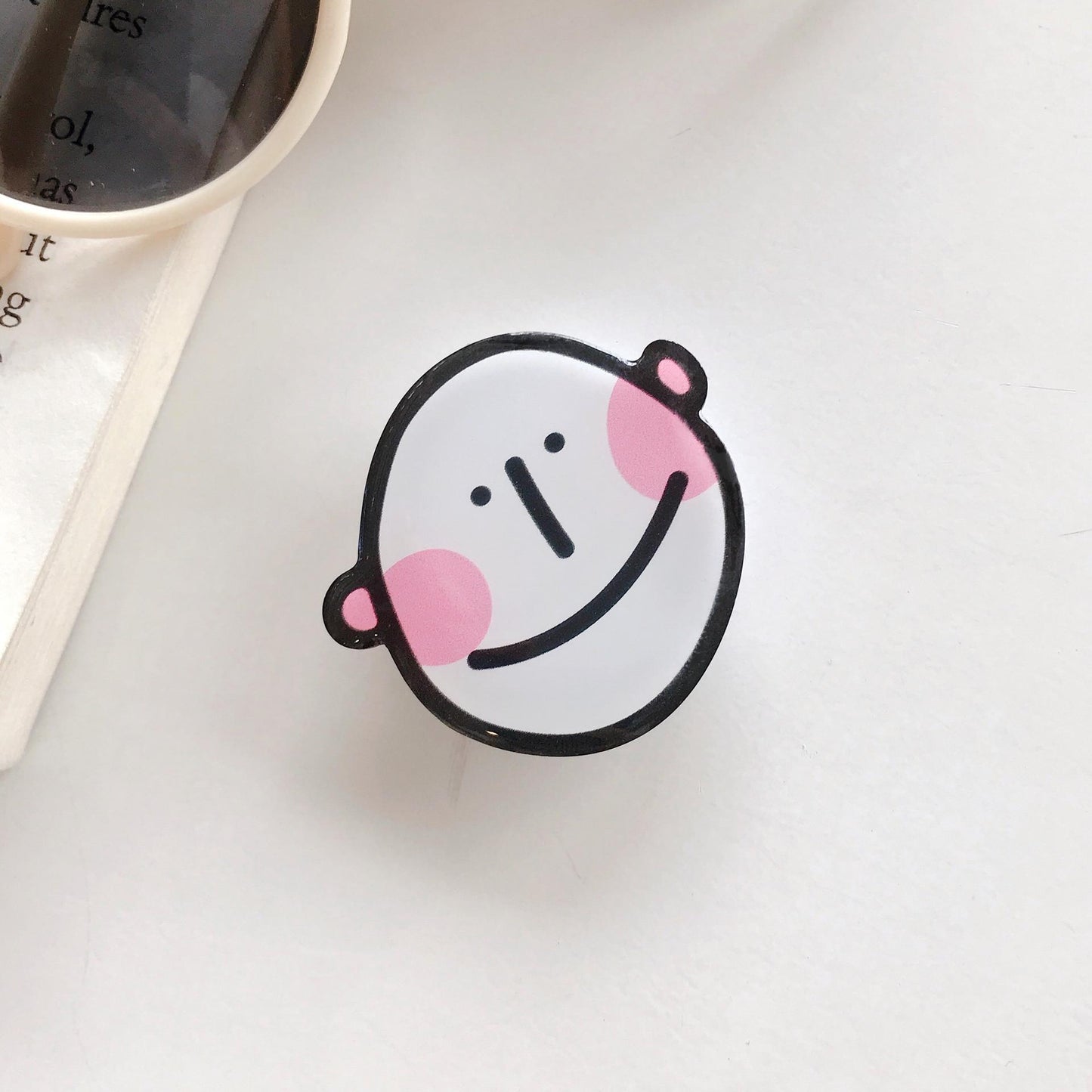 #S0031 Factory Wholesale Cartoon PopSockets Cute Ins phone PopGrip, adjustable cellphone stand, retractable smartphone holder, phone mount support, Foldable Kickstand, handheld accessories Folding